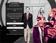 Tablet Screenshot of darveys.com